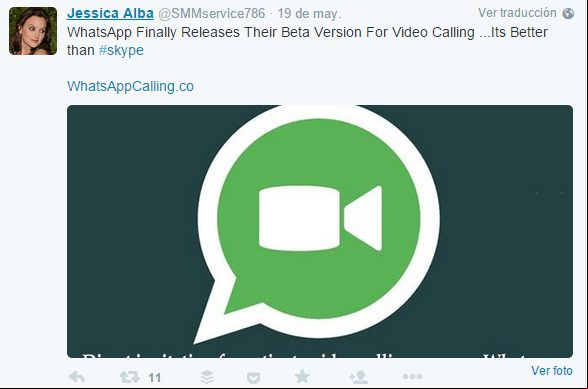estafa videollamdas whatsapp