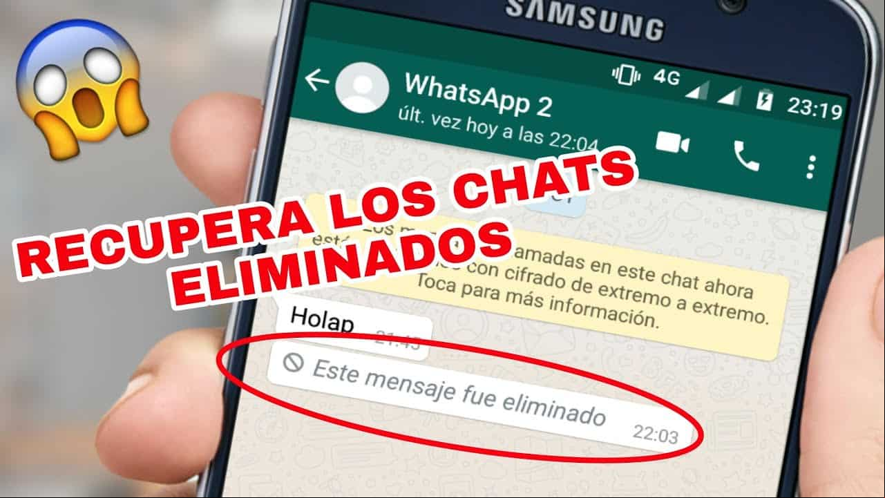 Cómo recuperar conversaciones de WhatsApp borrados accidentalmente