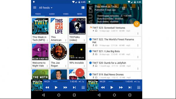 8 aplicaciones de podcast para Android que debes conocer