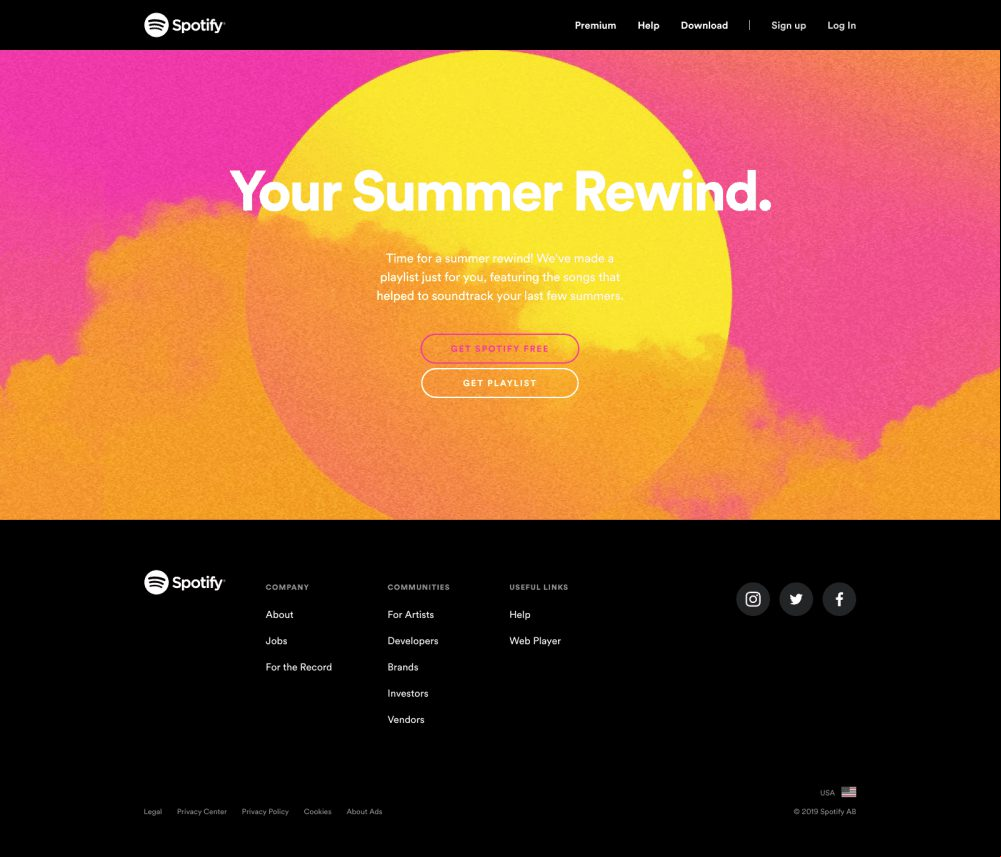 Spotify presenta Summer Rewind: las mejores canciones para tu verano